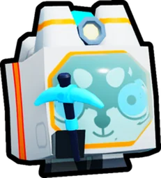 Moon Mining Husky in Pet Simulator 99