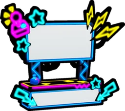 Neon Booth in Pet Simulator 99