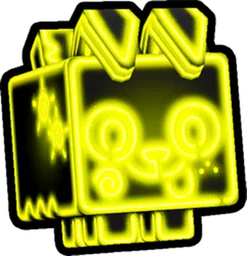 Neon Dog in Pet Simulator 99