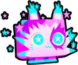 Neon Twilight Cat in Pet Simulator 99