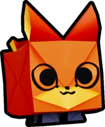 Origami Fox in Pet Simulator 99
