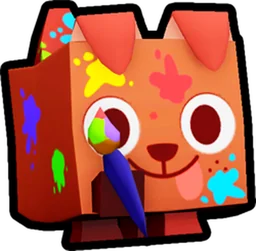 Painter Dog in Pet Simulator 99