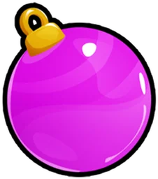 Pink Christmas Ornament