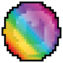 Pixel Rainbow Gem in Pet Simulator 99