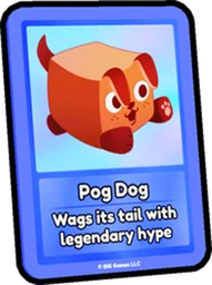 Pog Dog Card in Pet Simulator 99