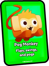 Pog Monkey Card in Pet Simulator 99