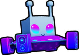 Rave Meebo in a Spaceship in Pet Simulator 99