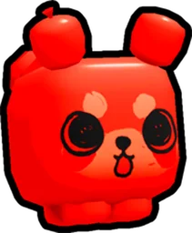 Red Balloon Panda in Pet Simulator 99