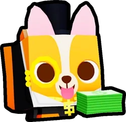 Rich Corgi in Pet Simulator 99