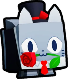 Rose Cat in Pet Simulator 99