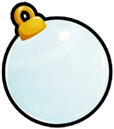 Silver Christmas Ornament in Pet Simulator 99