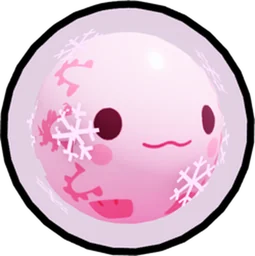 Snow Globe Axolotl in Pet Simulator 99