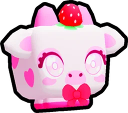 Strawberry Cow in Pet Simulator 99