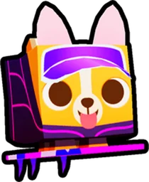 Surfboard Corgi in Pet Simulator 99