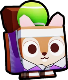 Tennis Squirrel in Pet Simulator 99
