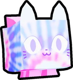 Tiedye Cat in Pet Simulator 99
