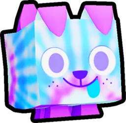 Tiedye Dog in Pet Simulator 99