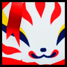 Titanic Candycane Kitsune in Pet Simulator 99
