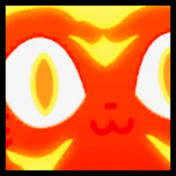 Titanic Inferno Cat in Pet Simulator 99