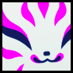 Titanic Pink Kitsune Fox in Pet Simulator 99