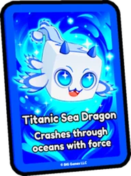 Titanic Sea Dragon Card in Pet Simulator 99
