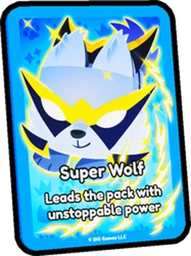 Titanic Super Wolf Card in Pet Simulator 99
