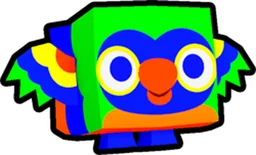 Tropical Parrot in Pet Simulator 99