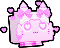 Valentine's Cat in Pet Simulator 99