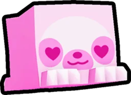 Valentine's Sloth in Pet Simulator 99