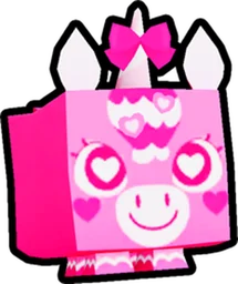 Valentine's Unicorn in Pet Simulator 99
