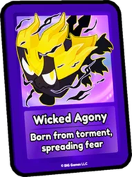 Wicked Agony Card in Pet Simulator 99