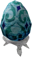 Aqua Fabergé Egg of Never-ending Winter in Roblox Limiteds