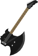 Back Axe Guitar in Roblox Limiteds
