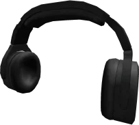 Black Headphones in Roblox Limiteds
