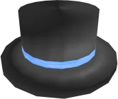 Blue Banded Top Hat in Roblox Limiteds