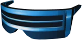Blue Chrome Glasses in Roblox Limiteds