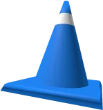 Blue Traffic Cone in Roblox Limiteds