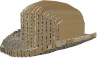Cardboard Bowler