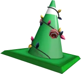 Festive Traffic Cone in Roblox Limiteds