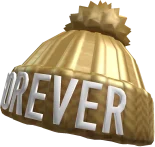 Forever 21 Magic 24k Gold Forever Beanie
