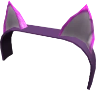 Fuchsia Kitty Ears in Roblox Limiteds