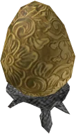 Gilded Fabergé Egg of Bygone Days