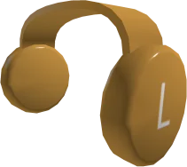 Gold Clockwork Headphones