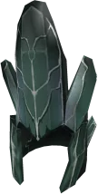 Malachite Rock Helmet in Roblox Limiteds