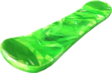 Merely's Green Sparkle Time Hoverboard