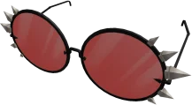 NARS Black Sunglasses with Spikes in Roblox Limiteds