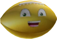 NFL Wilson Golden Football Head in Roblox Limiteds