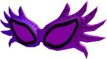 Purple Crazy Glasses in Roblox Limiteds