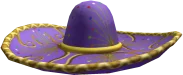 Purple Fiesta Sombrero