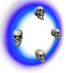 Quadri-Skull Aura